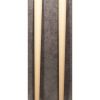 Gambe in legno per tavoli sottili e coniche, in basso parte predisposta con una guaina di rame, TH205